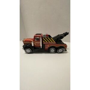 Vintage pressed steel & Plastic Buddy L Kenworth 24Hr.Towing Truck 42 1981 Japan